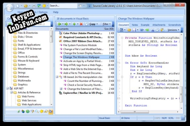 Java Code Library key generator