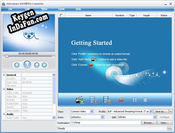 Key generator (keygen) Joboshare AVI MPEG Converter