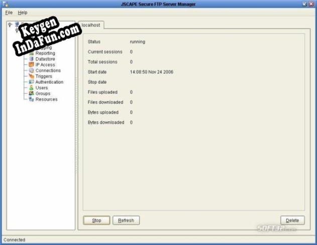Key generator (keygen) JSCAPE Secure FTP Server for Linux