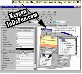 Key generator (keygen) Just Screenshots