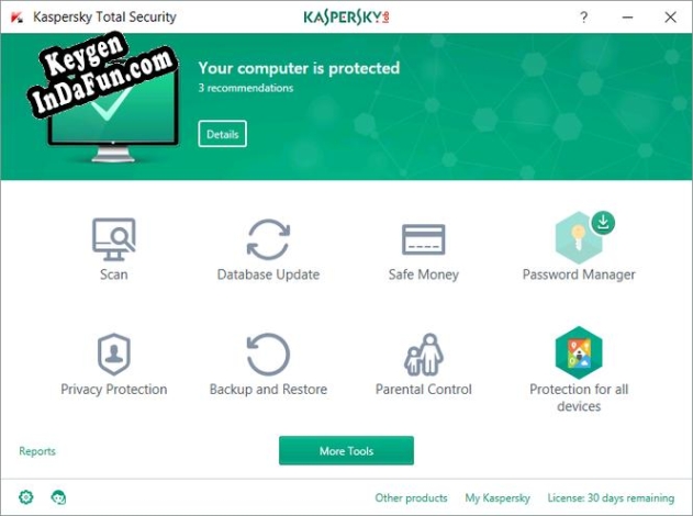 Kaspersky Total Security key generator