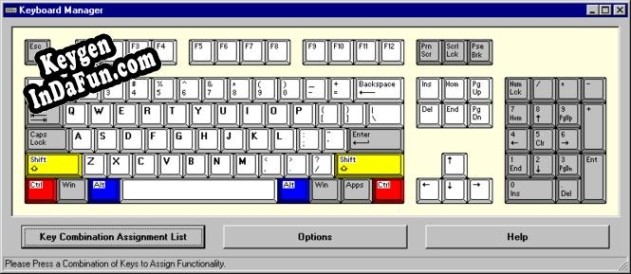 Key generator (keygen) Keyboard Manager Standard