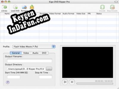 Registration key for the program Kigo DVD Ripper for Mac