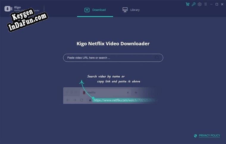 Registration key for the program Kigo Netflix Downloader