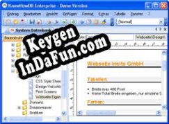 Key generator (keygen) KnowHowDB v4 CH