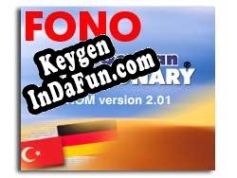 KORAL German-Turkish Talking Dictionary key generator