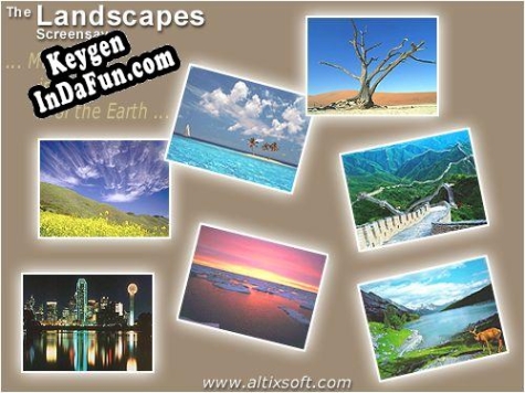 Landscapes Screensaver key free