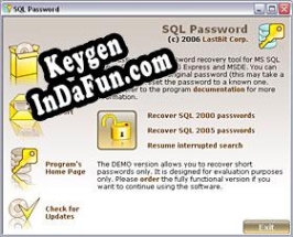 Free key for LastBit SQL Password Recovery