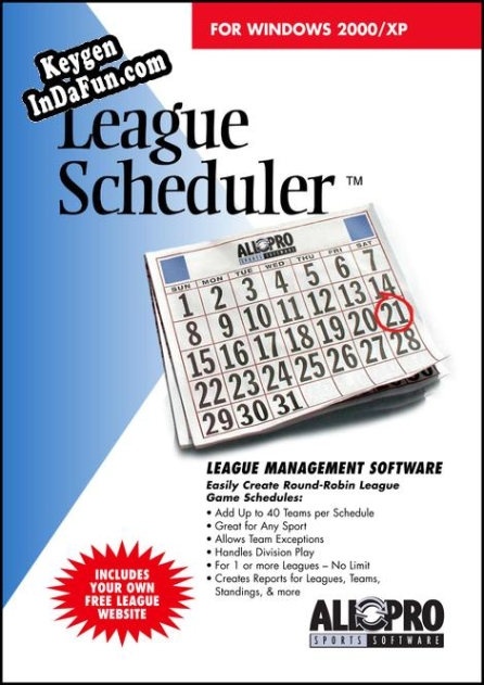 Key for League Scheduler
