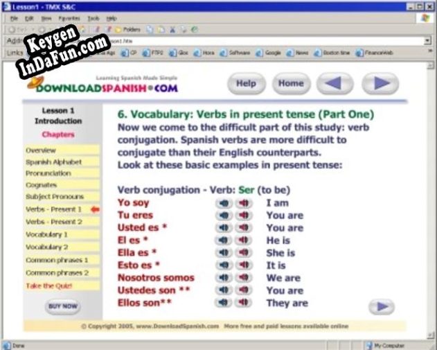 Learn Spanish Lesson 1 - Introd (Mac OS) activation key
