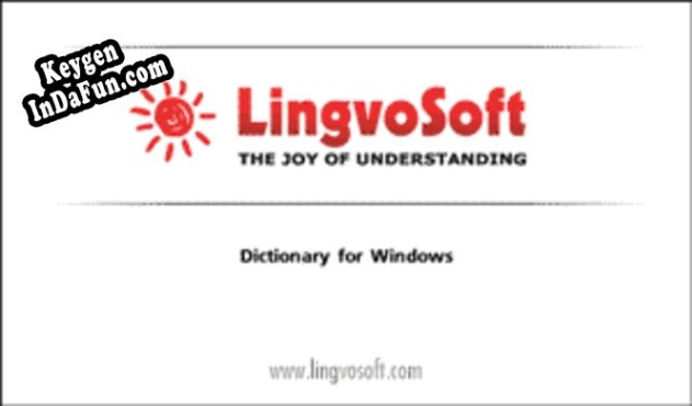 Activation key for LingvoSoft Dictionary English  Yiddish for Windows