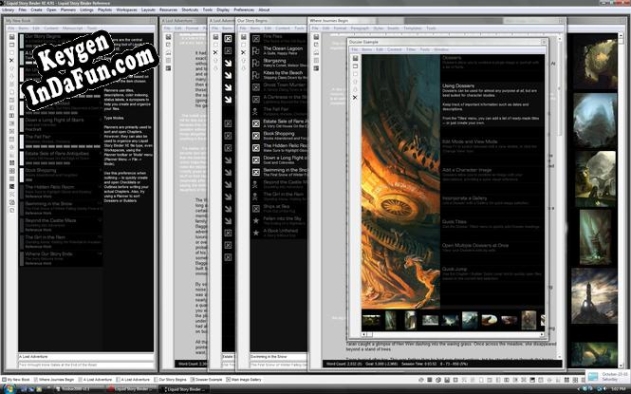 Liquid Story Binder XE key generator
