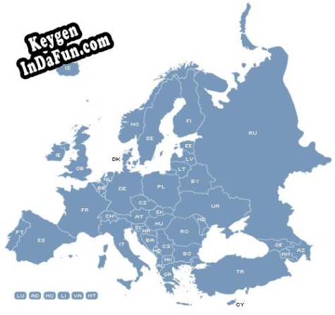 Locator Map of European Union activation key
