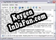 Key generator for Log Monitor Export