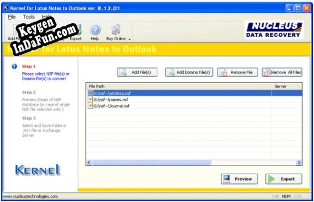Activation key for Lotus Notes to Exchange