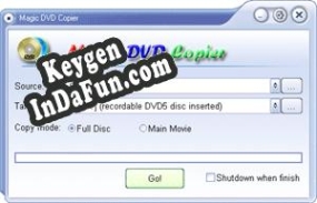 Maggic DVD Copier activation key