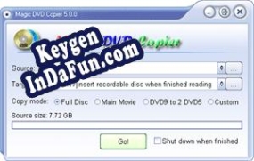 Magic DVD Copier Key generator