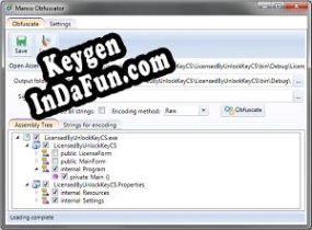 Key generator (keygen) Manco .NET Obfuscator