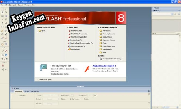 Marketsmaster Flash Professional 8 key generator