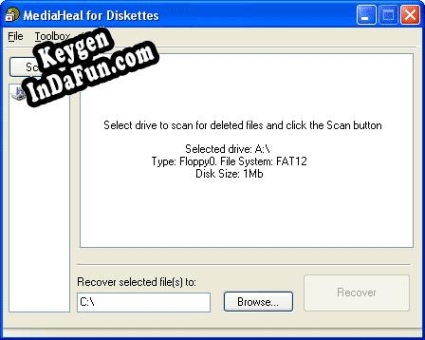 Activation key for MediaHeal for Diskettes