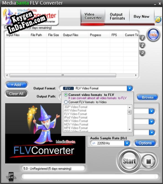 MediaSanta FLV Converter serial number generator