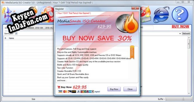Free key for MediaSanta ISO Creator