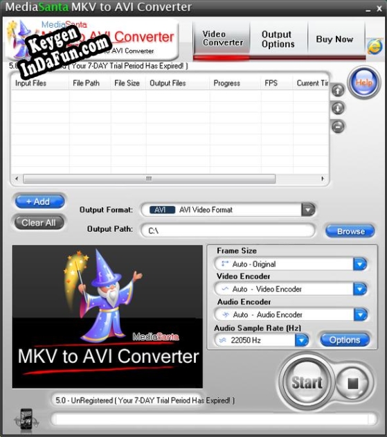 Key for MediaSanta MKV to AVI Converter