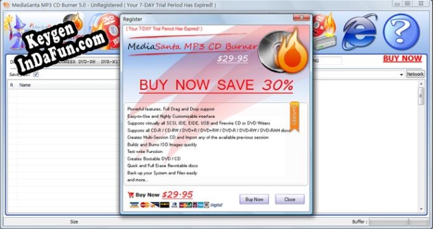 Key for MediaSanta MP3 CD Burner
