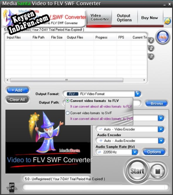 MediaSanta Video to FLV SWF Converter activation key