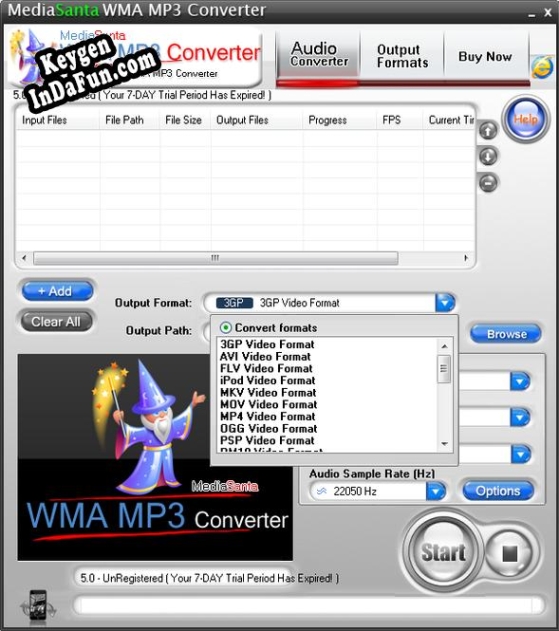 Key for MediaSanta WMA MP3 Converter