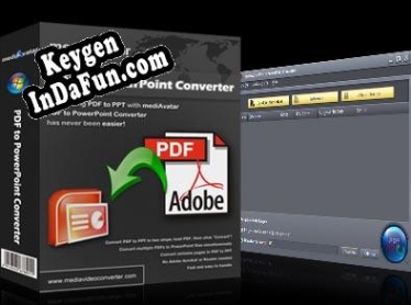 Key generator (keygen) mediAvatar PDF to PowerPoint Converter