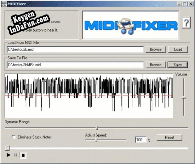 MIDIFixer Key generator