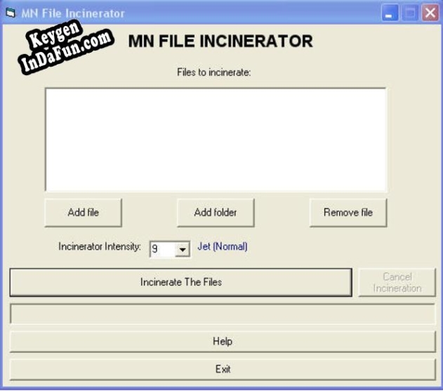MN File Incinerator - 20 User License serial number generator