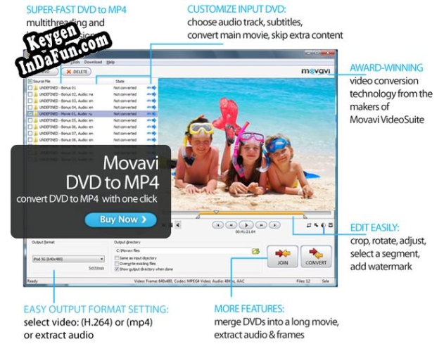 Free key for Movavi DVD to MP4