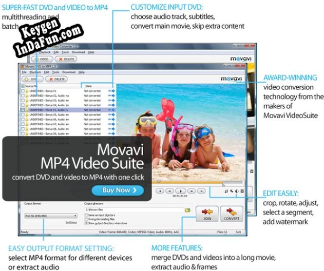 Movavi MP4 Video Suite activation key