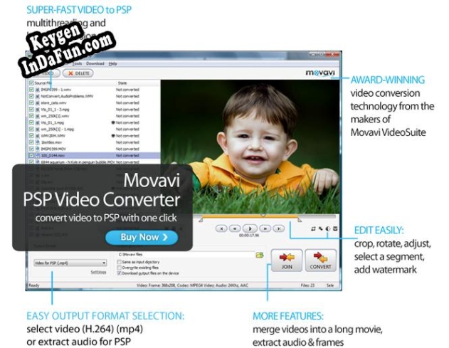 Movavi PSP Video Converter activation key