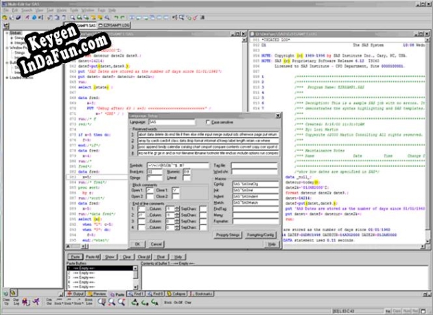 Multi-Edit 2008 Lite for SAS Key generator