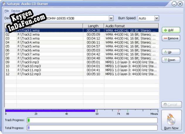 Naturpic Audio CD Burner key generator