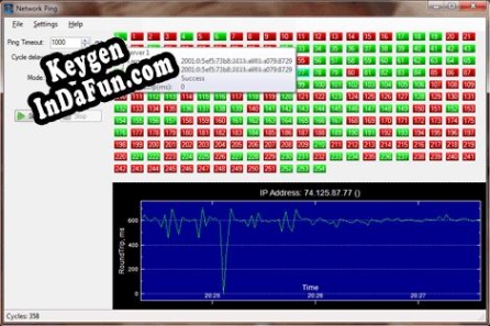 Network Ping activation key