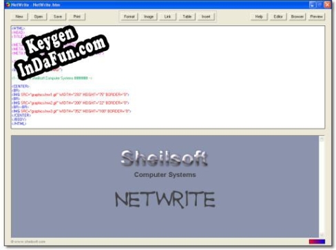Key for NetWrite