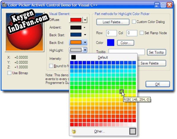 NiceFeather Color Picker ActiveX Control serial number generator