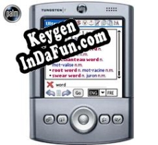 Activation key for Norwegian-English Dictionary by Ultralingua for Palm