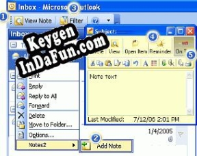 Notes2 for Outlook activation key