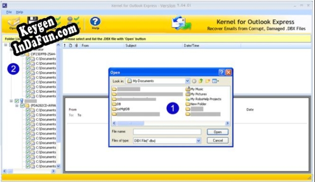 Nucleus Kernel Outlook Express Email Recovery serial number generator