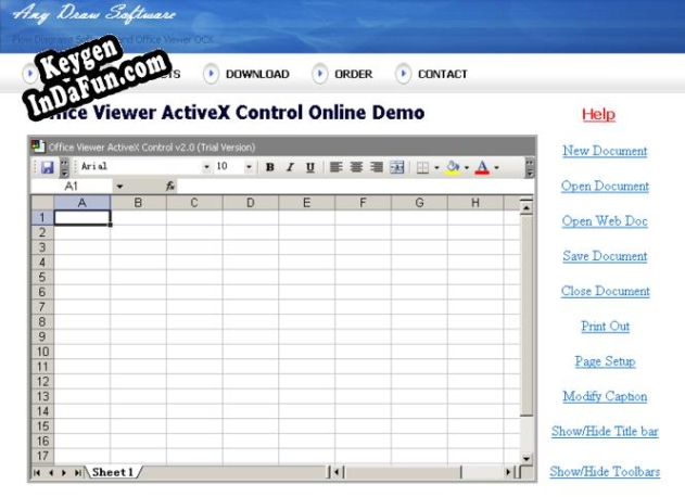 Free key for Office Viewer ActiveX Control