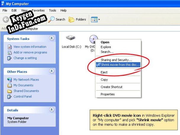 Free key for One-click DVD Shrinker