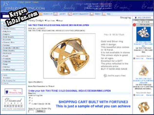 Online Shopping Web Store Builder Design Key generator