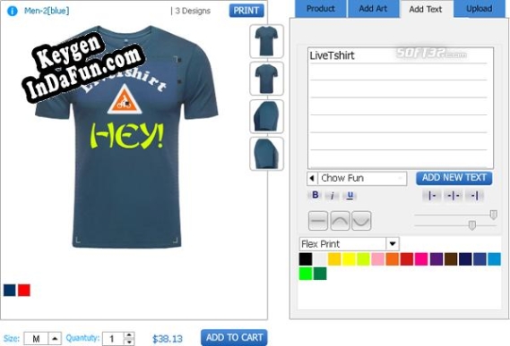 Online T-Shirt Design Software Key generator