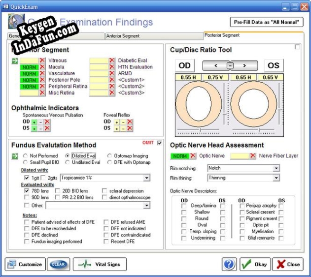 Ophthalmic EMR - ezChartWriter activation key