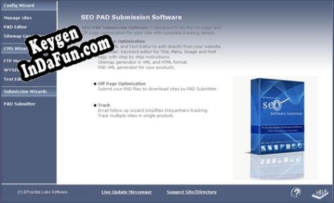 Key for PAD Submitter Enterprise Edition